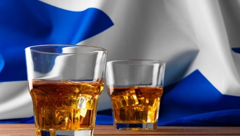 scottish whisky national flag